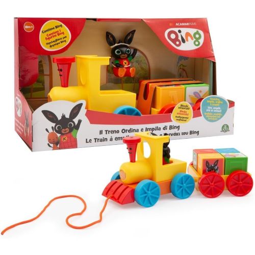 Bing Trenino con Cubi Numerati - Gioco Educativo 18m+