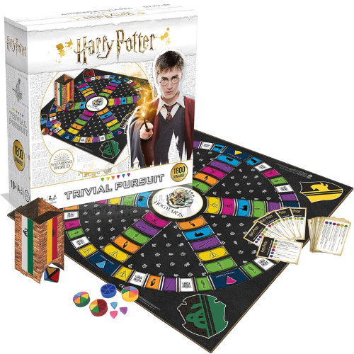 Trivial Pursuit Harry Potter | Scopri il Magico Gioco da Tavolo - Winning Moves | 26,7cm x 26,7cm x 8,6cm