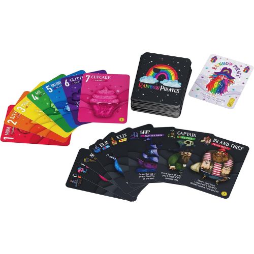 Rainbow Pirates - Gioco di Carte Avventuroso per 2-5 Giocatori