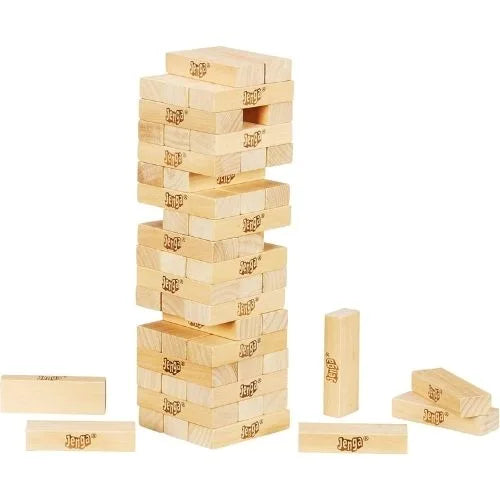 Jenga Originale Hasbro – Sfida di Mattoncini per Tutta la Famiglia