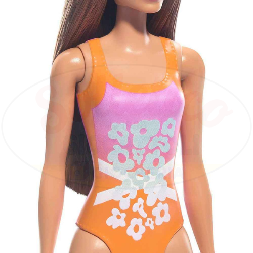 Barbie Beach: Bambola con Costume da Mare - Scegli tra Bionda o Castana