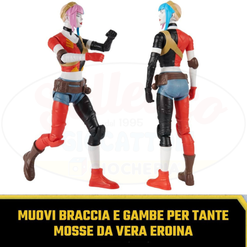 Action Figure Harley Quinn da 30 cm – Stile Fumetti DC