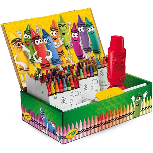 Set 120 pastelli a cera – Crayola | 23cm x 6,5cm x 13,5cm