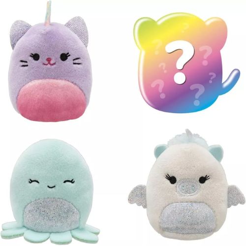 Squishville Sparkle Squad 4-Pack con Sorpresa (Squishmallows)