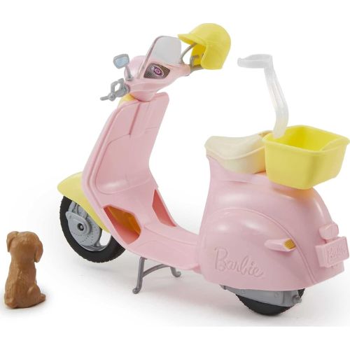 Barbie Scooter e Cagnolino: Divertimento su Due Ruote