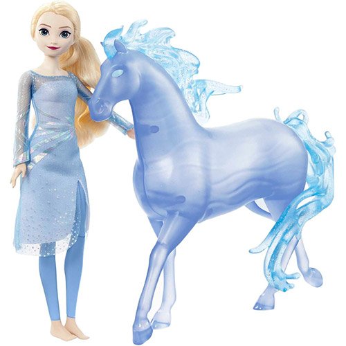 Frozen 2 Elsa e Nokk - Action figure Disney - Mattel | 41cm x 9cm x 32cm