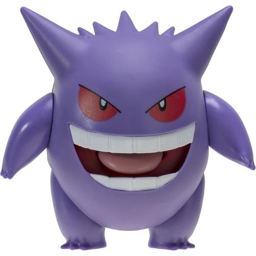 Gengar Pokémon Battle Figure | Attacco Lick da Paura!
