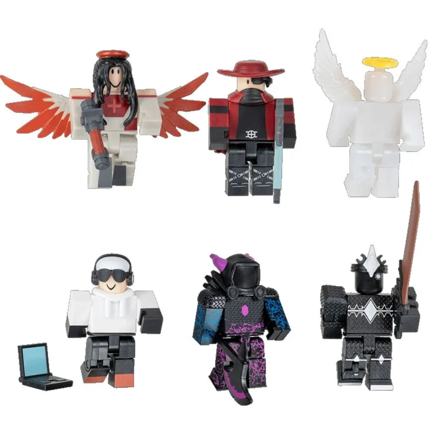 Roblox Tower Defense Cyber City – Set 6 Personaggi | 26cm x 6cm x 21cm
