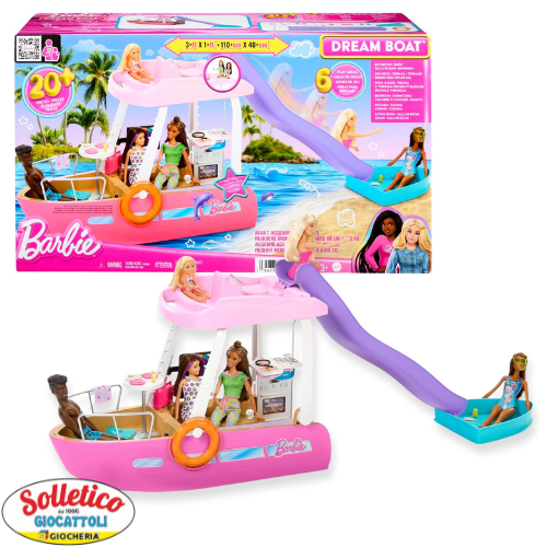 Barbie Dream Boat (HJV37): Il playset perfetto per le avventure in mare!