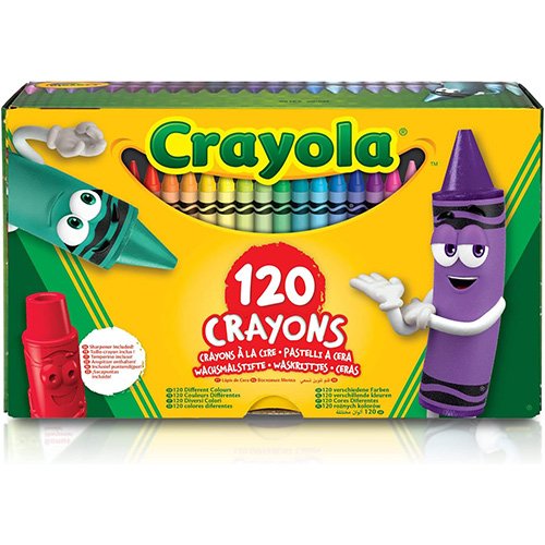 Set 120 pastelli a cera – Crayola | 23cm x 6,5cm x 13,5cm