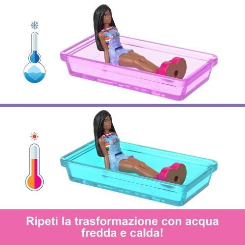 Barbie Mini BarbieLand: Scopri il Mini Camper dei Sogni con Sorpresa Cambia Colore!
