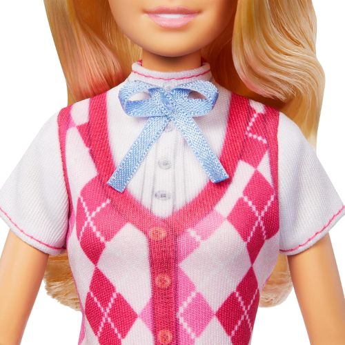 Barbie Malibu Equitazione – Bambola con Outfit e Accessori della Serie Netflix - Mattel | 8cm x 4cm x 30cm
