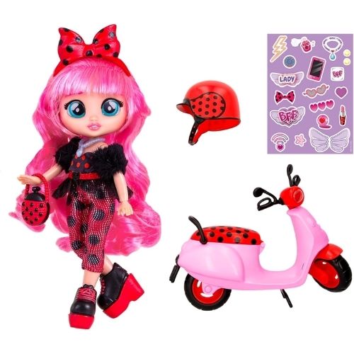 Bambola Lady con Scooter e Accessori | Playset BFF Top