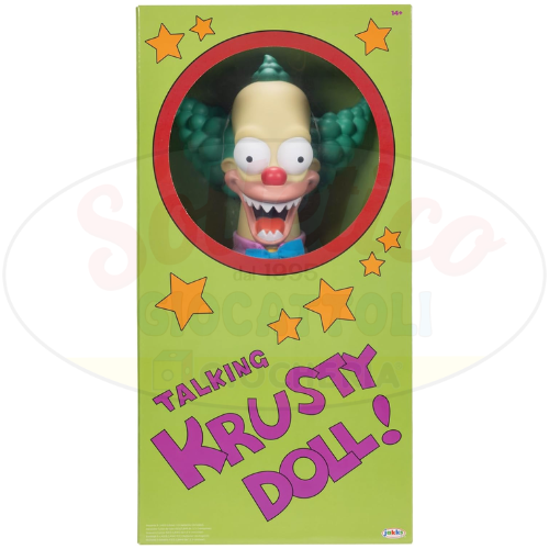 Krusty il Clown Pupazzo Parlante da 40 cm | Jakks Pacific