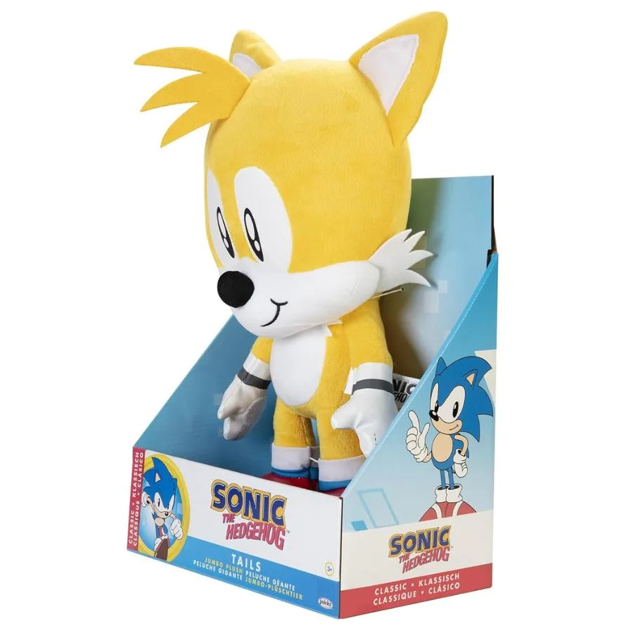 Tails Peluche Jumbo 40 cm – Ufficiale Sonic the Hedgehog
