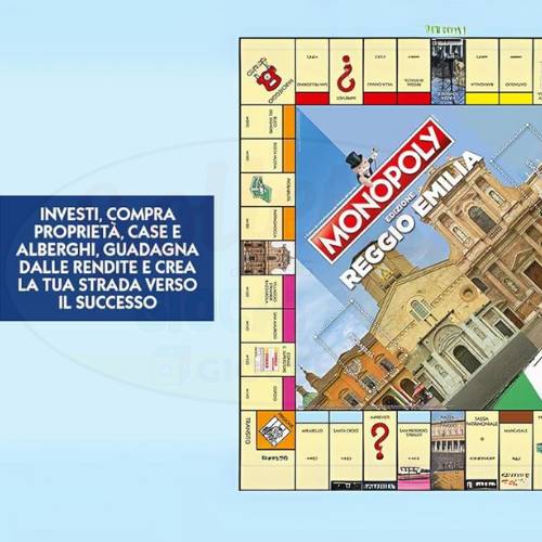 Monopoly Reggio Emilia City: Divertiti con la Cultura Emiliana