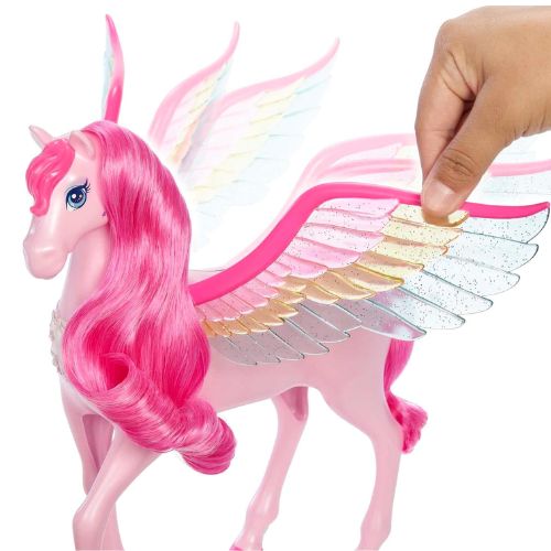 Barbie Mattel Fairytale Touch of Magic Pink Pegasus: Luci, Suoni e Magia!