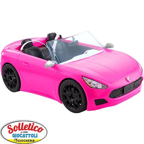 Barbie – Cabrio Veicolo Decapottabile Rosa – Mattel | 33cm x 18cm x 14cm