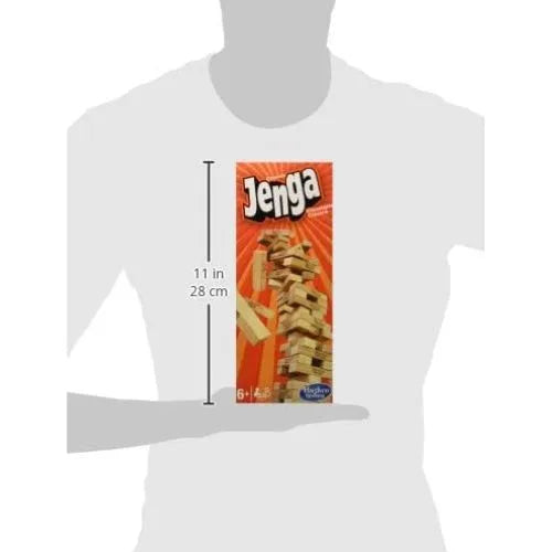 Jenga Originale Hasbro – Sfida di Mattoncini per Tutta la Famiglia