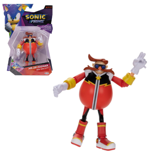 Mr. Dr. Eggman di Sonic Prime - Disponibile da Solletico Giocattoli