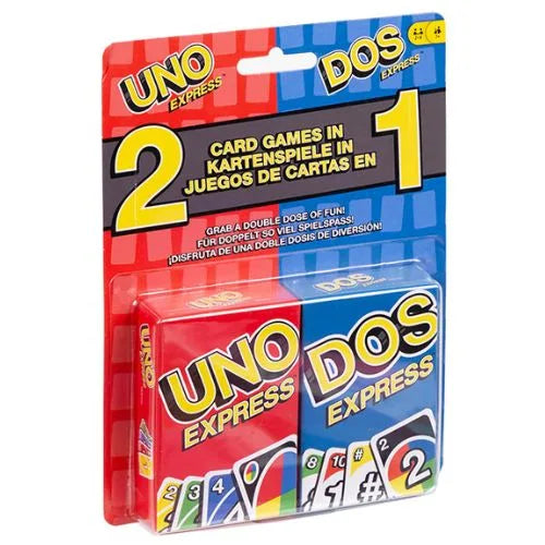 UNO e DOS Express – Giochi di Carte Veloci e Portatili