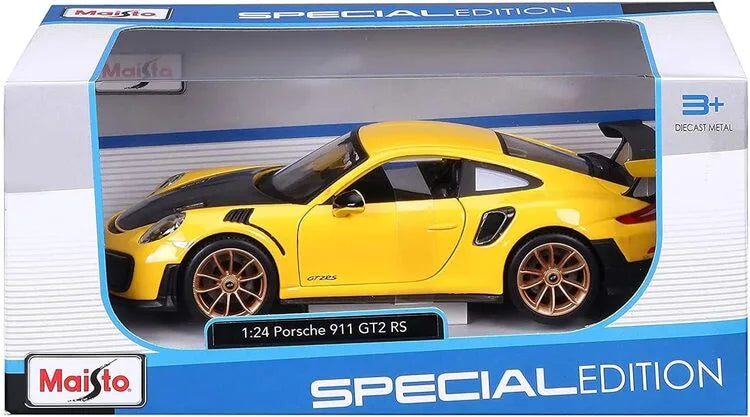Porsche 911 GT2 RS in scala 1:24 | 23cm x 10cm x 11cm