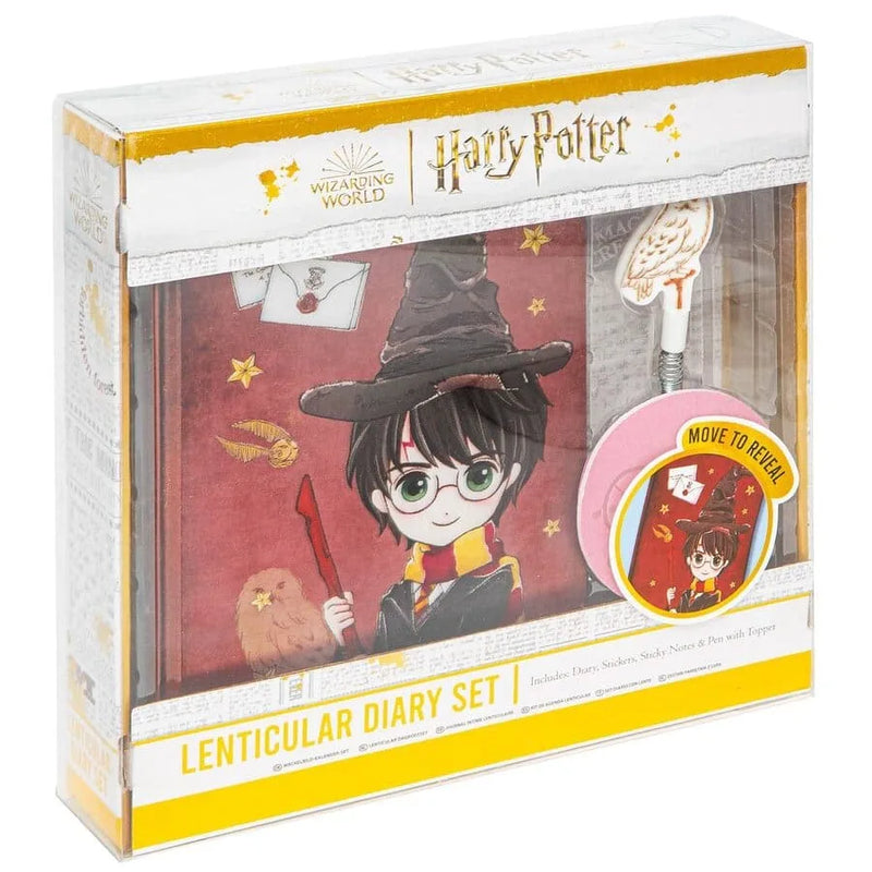 Harry Potter - Set diario lenticolare - Giocheria | 25.5cm x 25.5cm x 5.4cm