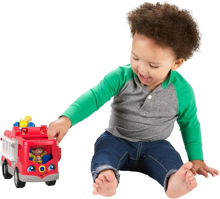 Little People – Camion dei Pompieri - FPV32 - Fisher-Price | 37 cm x 20,5 cm x 14,5 cm