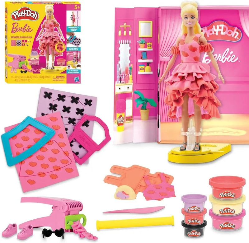 Play-Doh Playset Sfilata di Moda Designer Barbie - Hasbro | 31cm x 7cm x 34cm