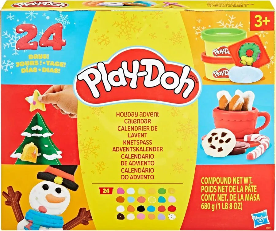 Calendario Avvento PlayDoh – Hasbro |  38cm x 6,5cm x 33cm