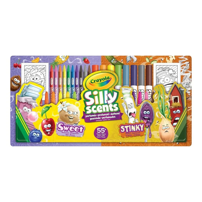 Silly Scents – Set Coloring Profumelli & Puzzarelli - CRAYOLA | 55+ Pezzi