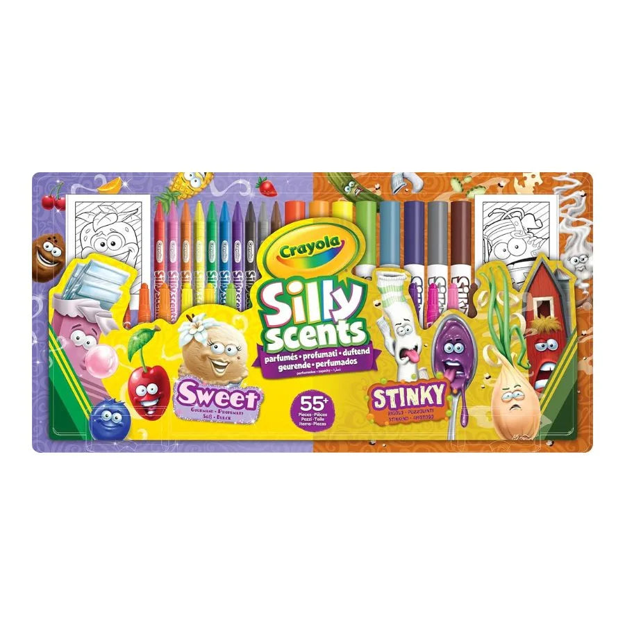 Silly Scents – Set Coloring Profumelli & Puzzarelli - CRAYOLA | 55+ Pezzi