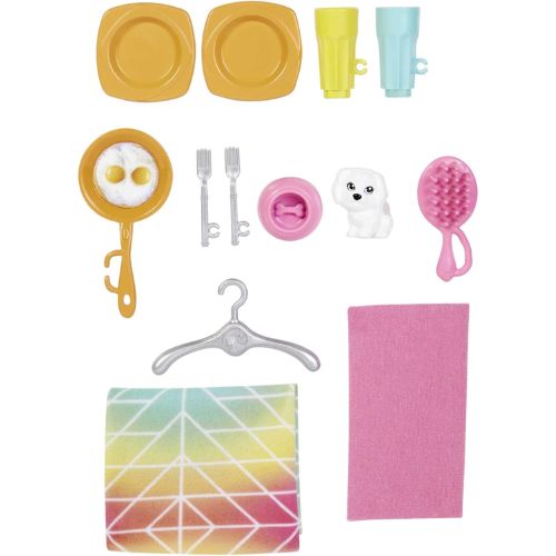 Casa Barbie Arredata con Cucina, Accessori e Animali