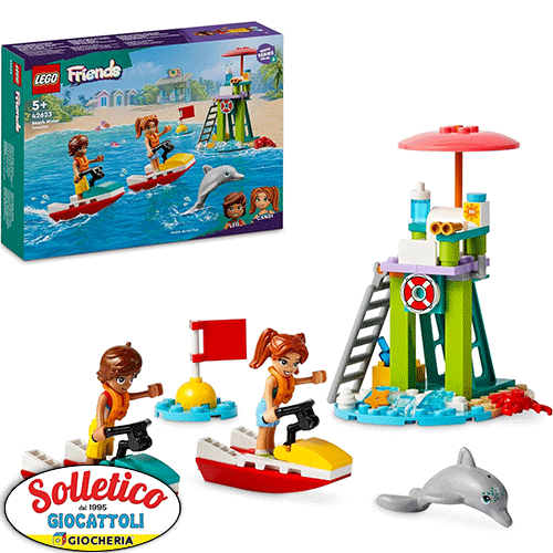 LEGO Friends - Moto D'Acqua (42623): Avventure in Spiaggia per Bambini!