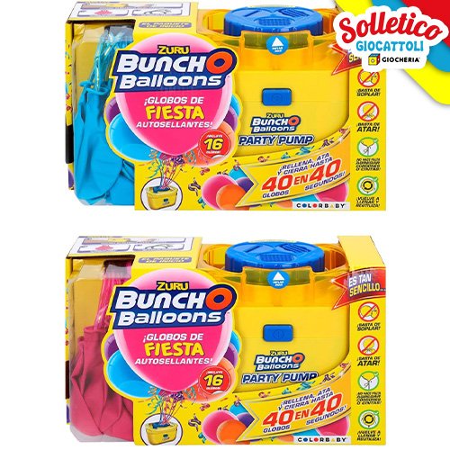 Pompa Elettrica Party Balloons - Bunch o Balloons: Zuru.