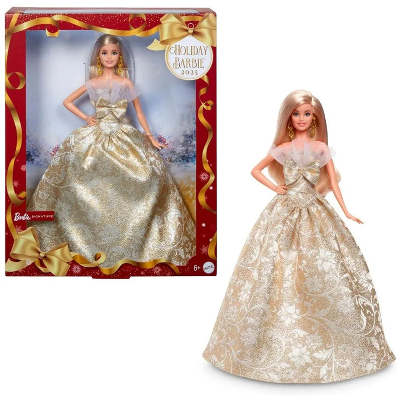 Barbie Holiday Natale 2025 - Barbie Signature - Mattel | 17cm x 7cm x 32cm