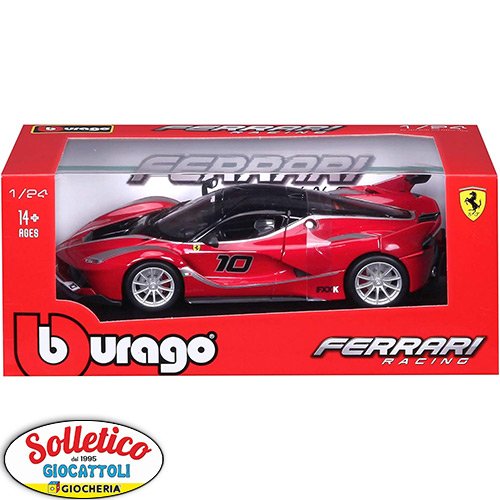 Modellino Ferrari FXX K di Bburago in Scala 1/24