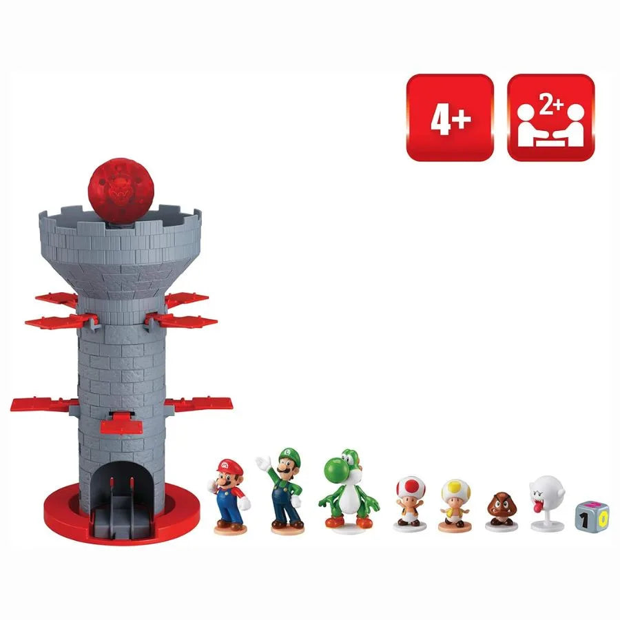 Blow Up! Shaky Tower – Super Mario - EPOCH Games | 25,5cm x 10cm x 25cm
