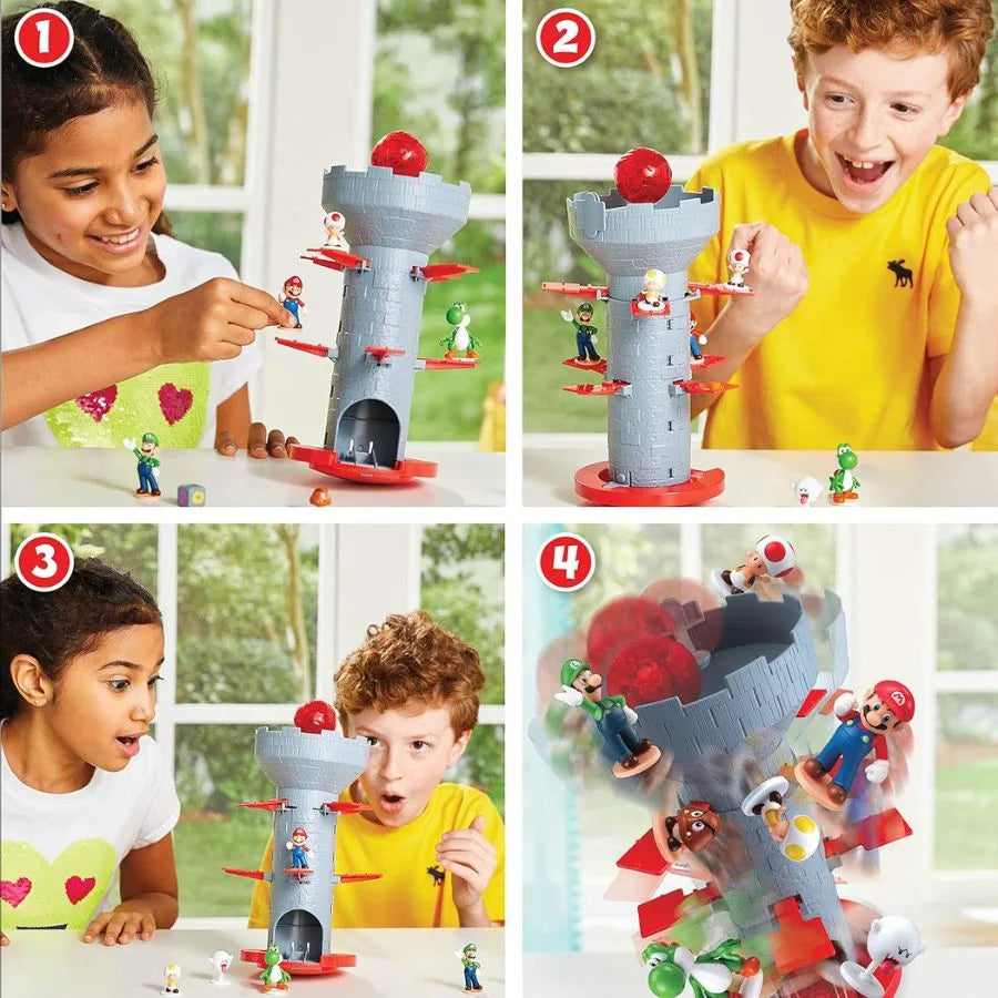 Blow Up! Shaky Tower – Super Mario - EPOCH Games | 25,5cm x 10cm x 25cm