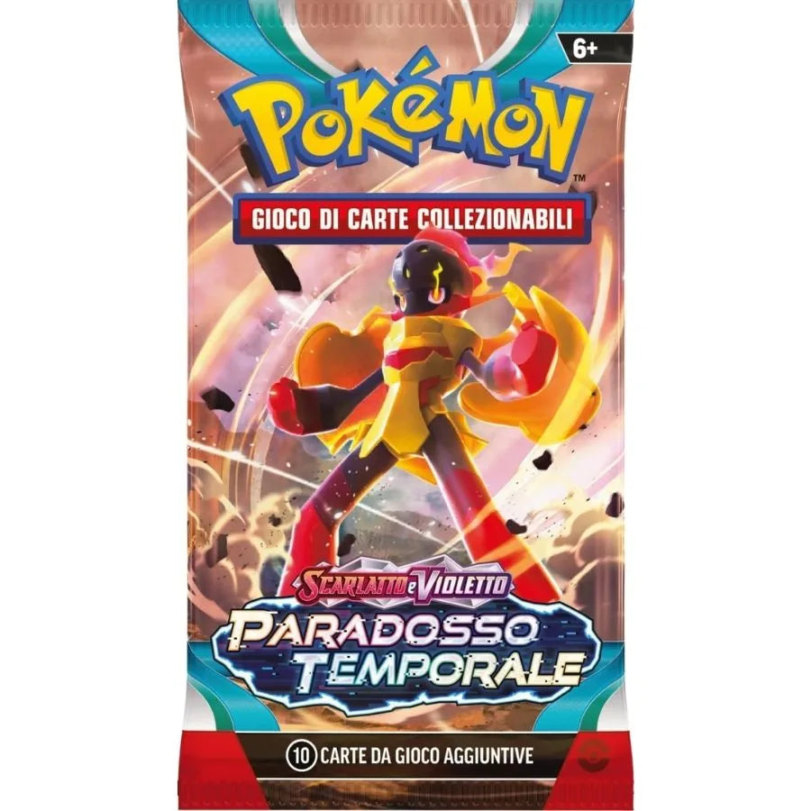 Booster Box Paradosso Temporale - Pokémon TCG | 13,5cm x 7,5cm x 12cm