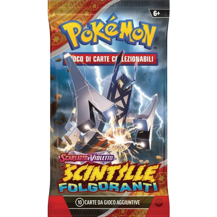 Booster Box Scintille Folgoranti - Pokémon TCG | 13,5cm x 7,5cm x 12cm