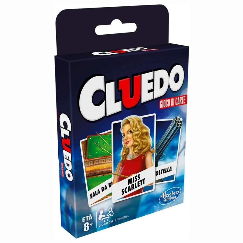 Cluedo Tascabile – Gioco di carte - Hasbro Gaming | 9cm x 2cm x 12cm