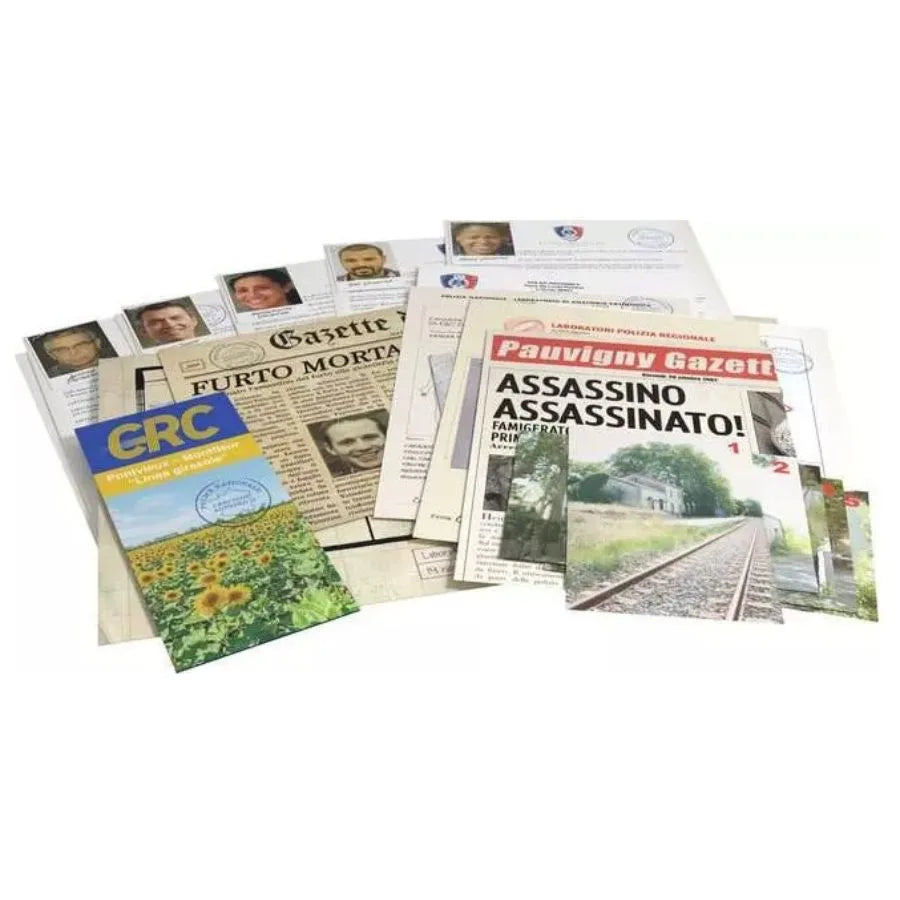Cold Case: Capolinea – Gioco investigativo - ThinkFun | 24cm x 2cm x 31cm