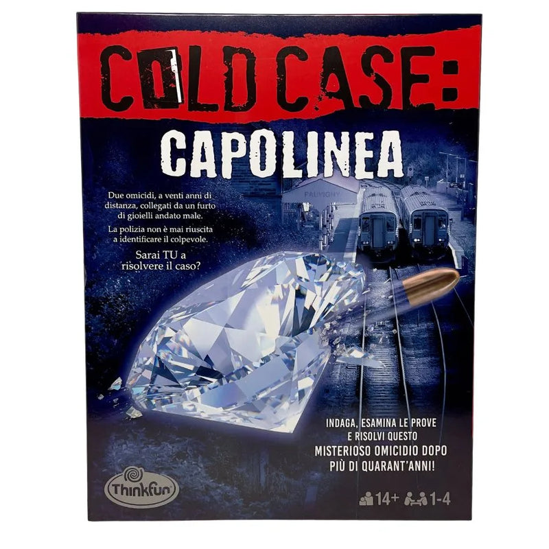 Cold Case: Capolinea – Gioco investigativo - ThinkFun | 24cm x 2cm x 31cm