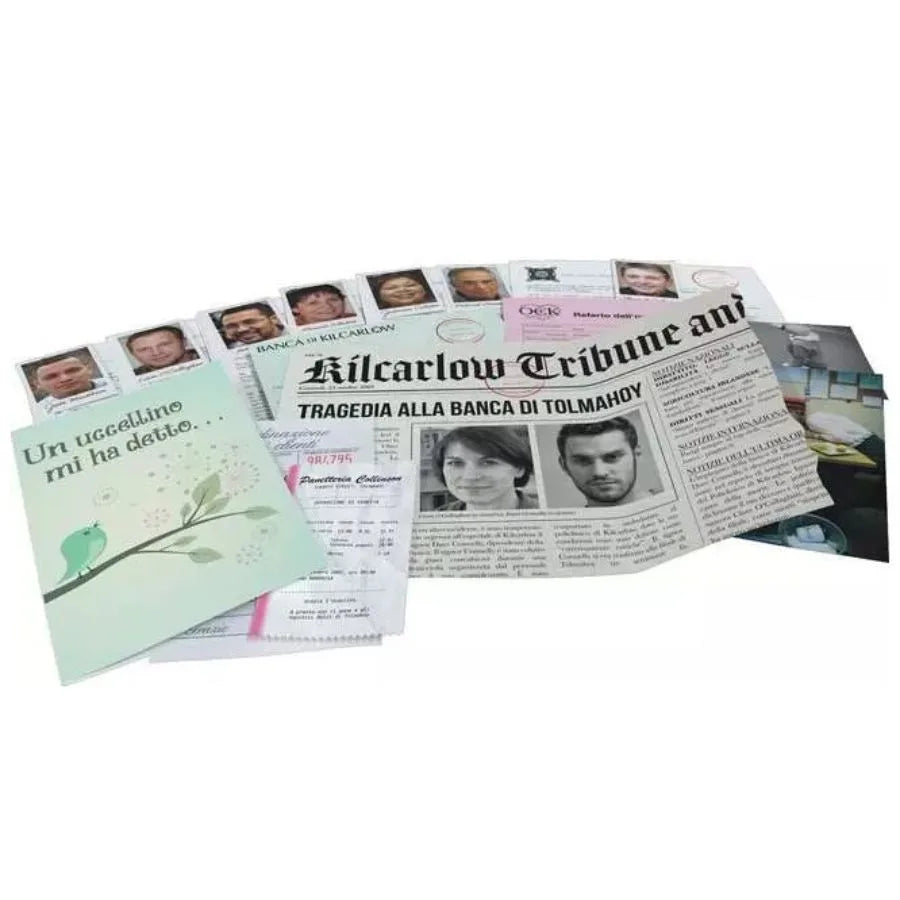 Cold Case: Delitto con interessi – Gioco investigativo - ThinkFun | 24cm x 2cm x 31cm