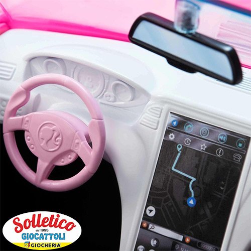Barbie – Cabrio Veicolo Decapottabile Rosa – Mattel | 33cm x 18cm x 14cm