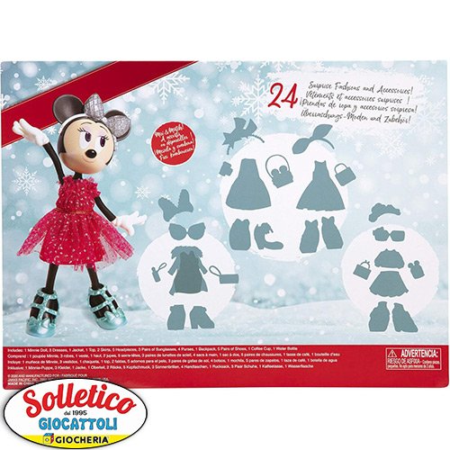 Calendario Avvento Minnie Mouse: 24 Sorprese di Natale per Bambini!