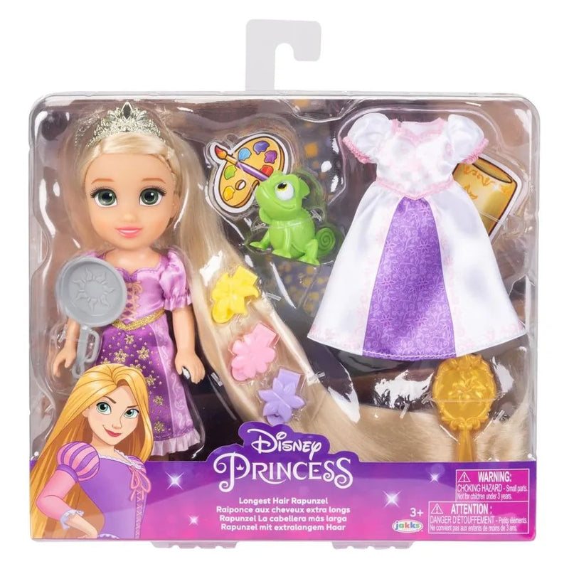 Disney Princess Rapunzel – Playset Longest hair Rapunzel – Jakks Pacific | 22cm x 6cm x 19cm