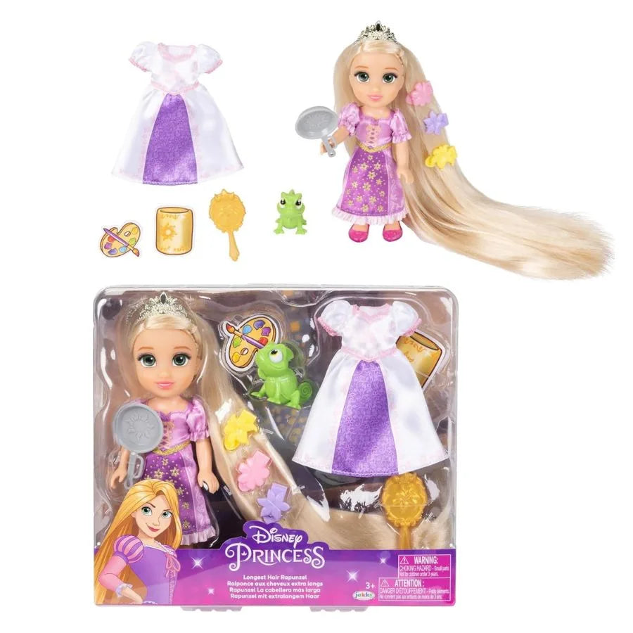 Disney Princess Rapunzel – Playset Longest hair Rapunzel – Jakks Pacific | 22cm x 6cm x 19cm