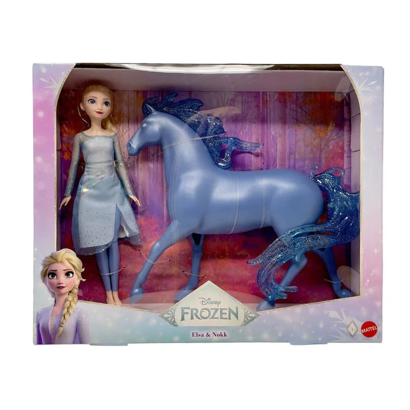 Frozen 2 Elsa e Nokk - Action figure Disney - Mattel | 41cm x 9cm x 32cm